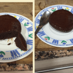 Mug cake de chocolate y proteina
