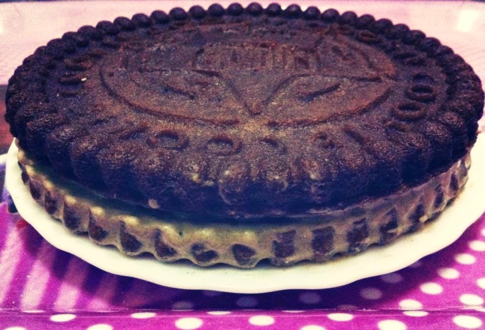 Tarta de oreo fitness