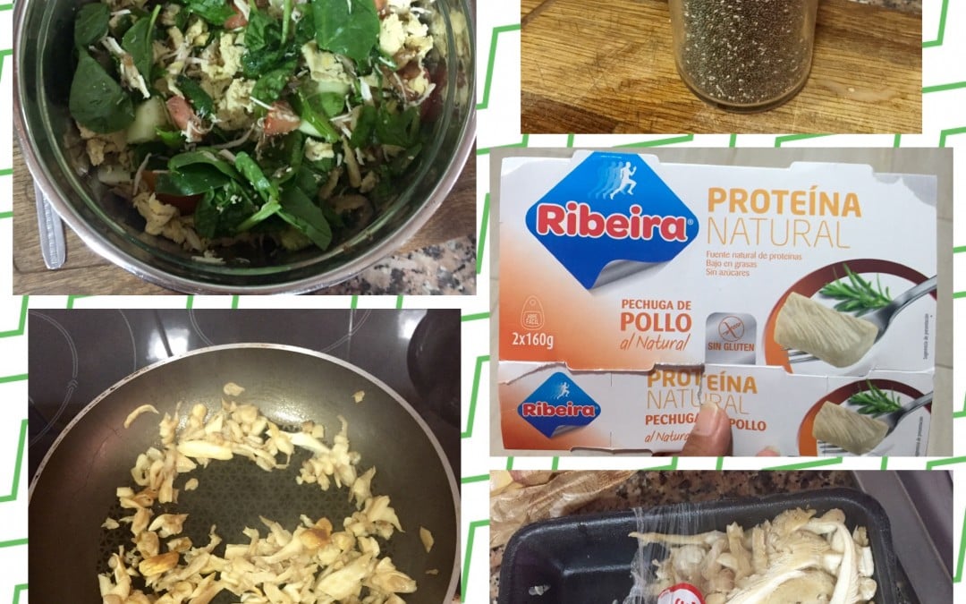 Ensalada proteica completa