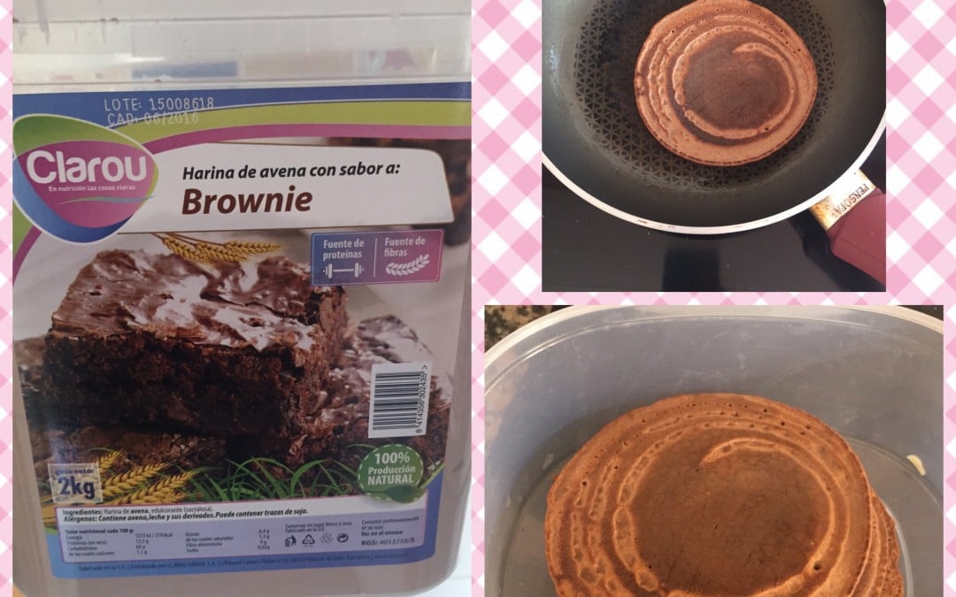 Tortitas de avena sabor brownie