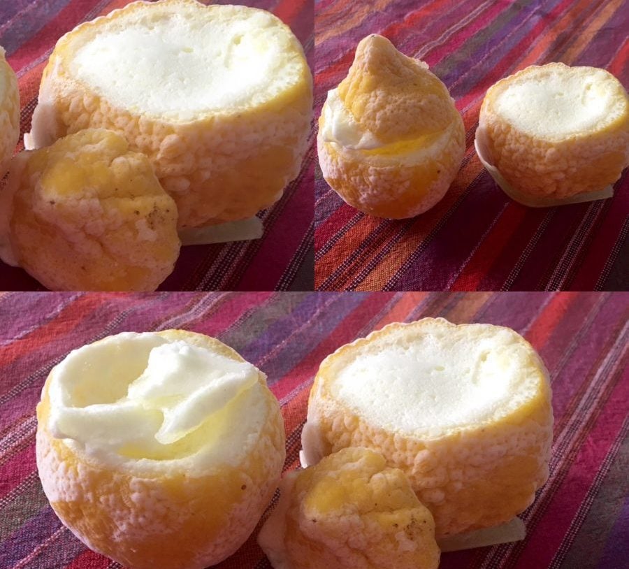 Sorbete de limón proteico