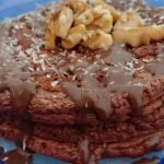 Pancakes de chocolate lowcarb