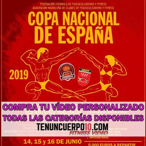 Compra tu video de la Copa de España 1 Video personalizado Copa de España IFBB 2019