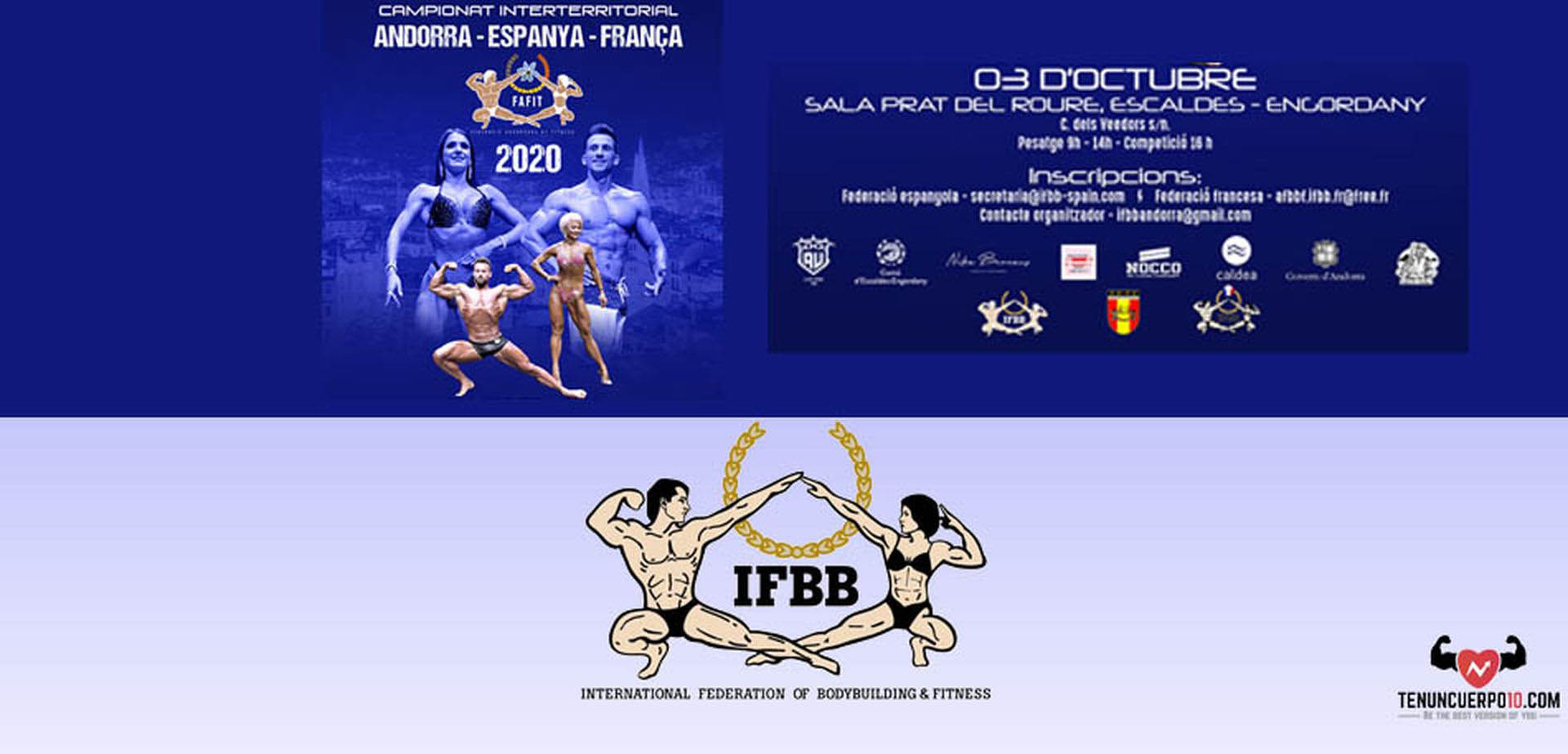 2020 10 campeonato internacional IFBB Andorra new