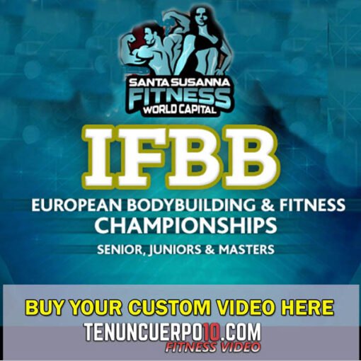 IFBB European Championships 2020 video IFBB European Championships 2020 personalized video