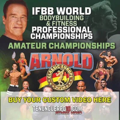 IFBB European Championships 2021 personalized video 9 Arnold Classic Europe 2020 personalized video