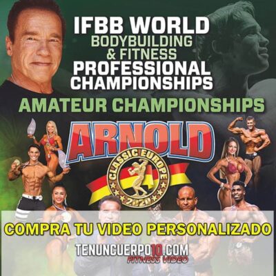 Arnold Classic Europe 2020 vídeo personalizado