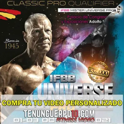 IFBB Diamond Cup Rafael Vera / Mr. Universe PRO video personalizado
