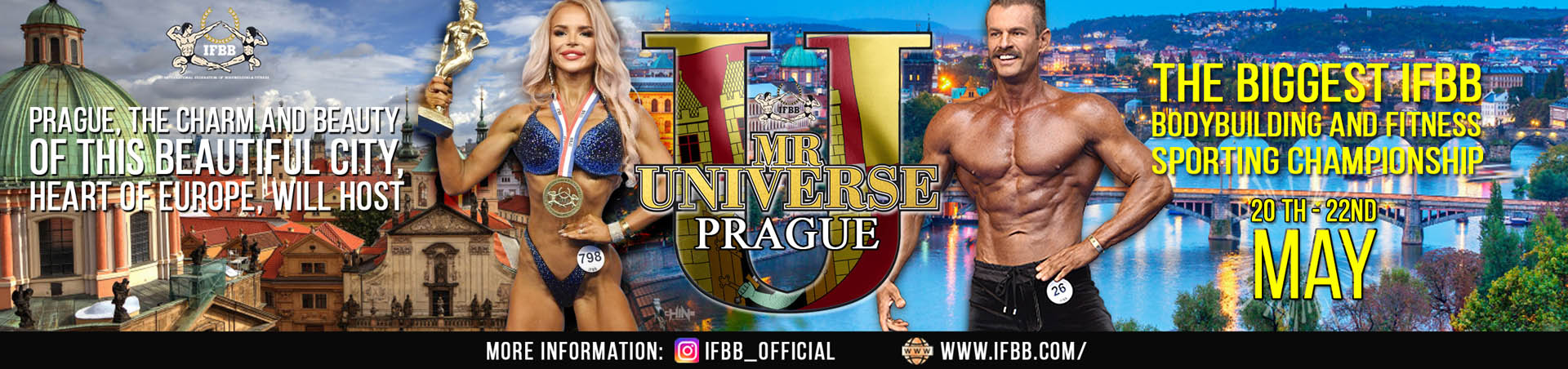 Mr. Universe Europe Prague IFBB MISTER UNIVERSE EUROPE