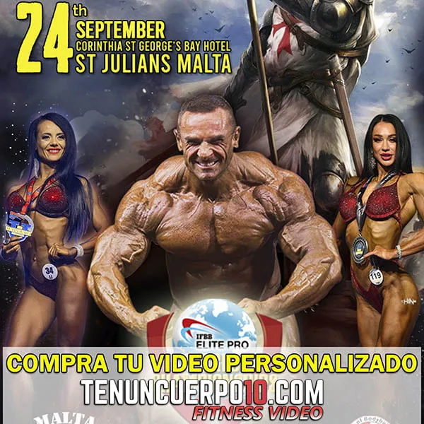 IFBB Grand Prix Malta y IFBB Elite PRO Master World Championships 2023 videos