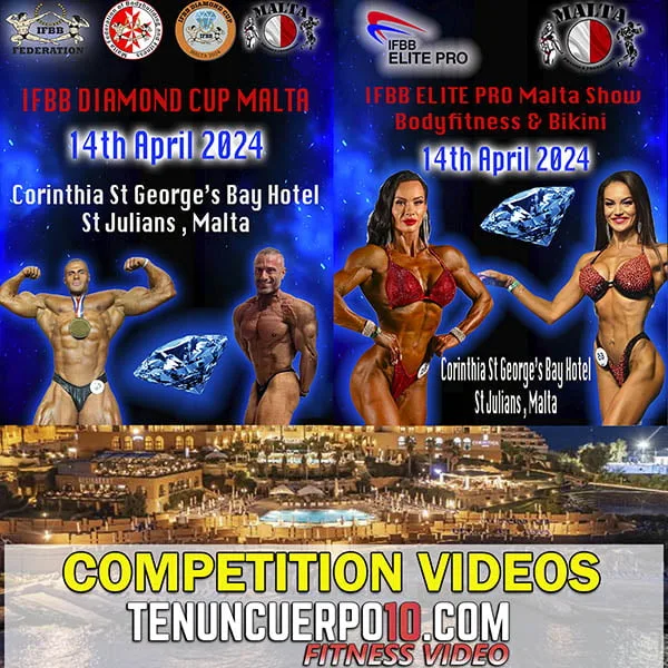 IFBB Diamond Cup Malta and IFBB Elite PRO Malta 2024 videos 1 IFBB Diamond Cup Malta and IFBB Elite PRO Malta 2024 videos