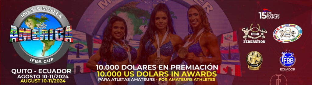 IFBB MISS and MR AMERICA IFBB CUP