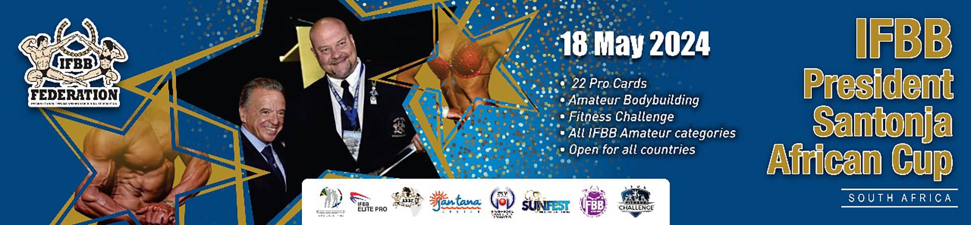 IFBB PRESIDENT SANTONJA AFRICAN CUP IFBB PRESIDENT SANTONJA AFRICAN CUP