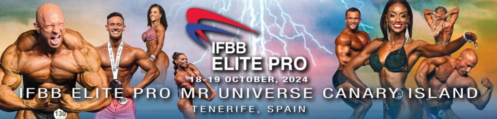 IFBB ELITE PRO MR UNIVERSE CANARY ISLAND