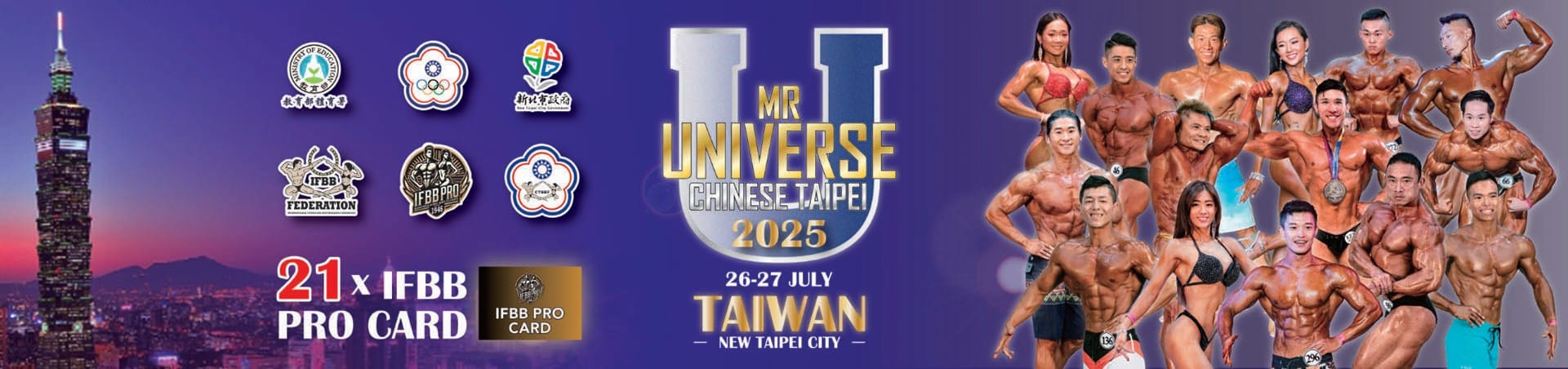 IFBB MR UNIVERSE CHINESE TAIPEI - Ten un cuerpo 10