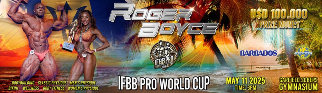 IFBB PRO WORLD CUP ROGER BOYCE BARBADOS
