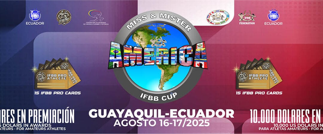 MISTER AMÉRICA IFBB CUP