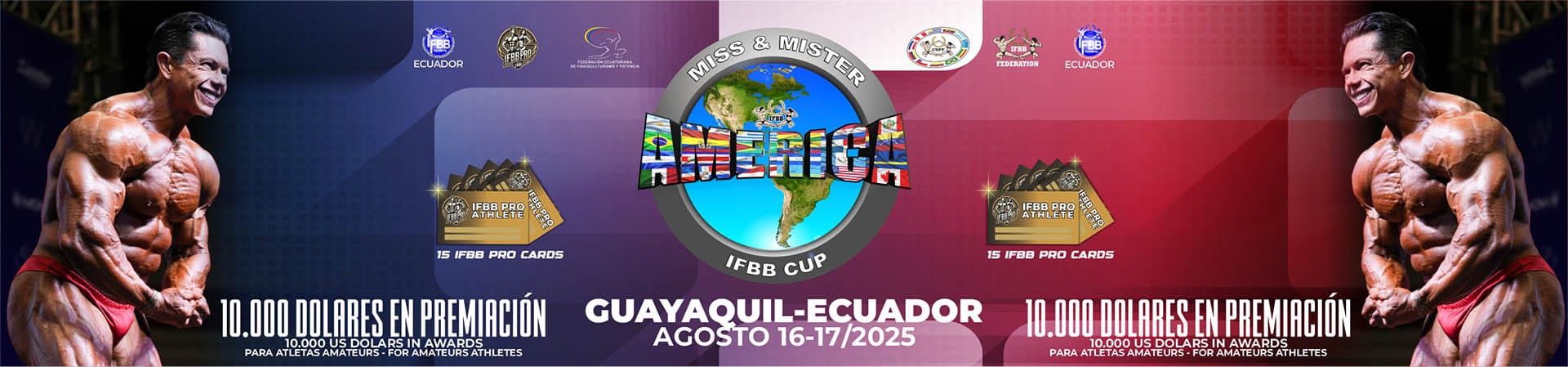 MISTER AMERICA IFBB CUP MISTER AMÉRICA IFBB CUP
