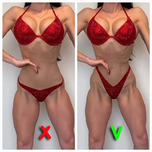 Bikini placement IFBB Bikini fitness rules 10 mistakes that keep you from the podium in Bikini Fitness IFBB (and how to fix them)