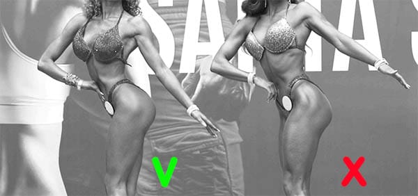 Brazo demasiado alto Reglas bikini fitness IFBB Los 10 errores que te alejan del podio en Bikini Fitness IFBB (y como solucionarlos)