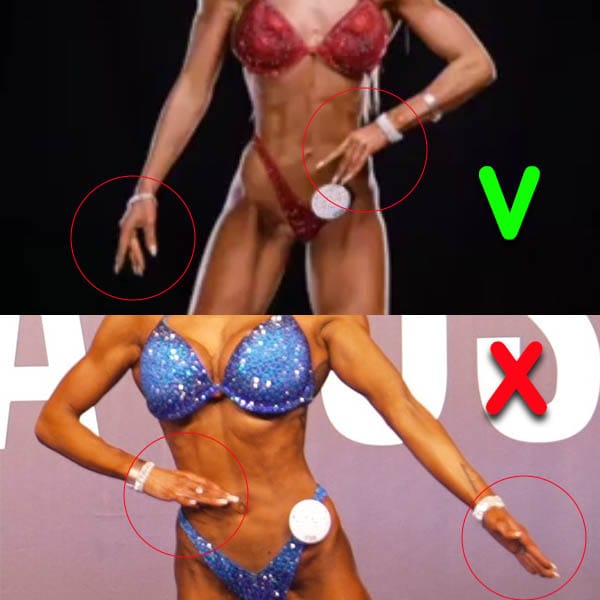 Rigidez en la manos Reglas Bikini fitness IFBB Los 10 errores que te alejan del podio en Bikini Fitness IFBB (y como solucionarlos)