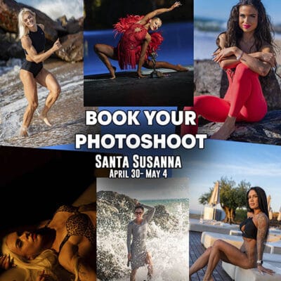 Santa Susanna photoshoots booking - IFBB European Championships 2026