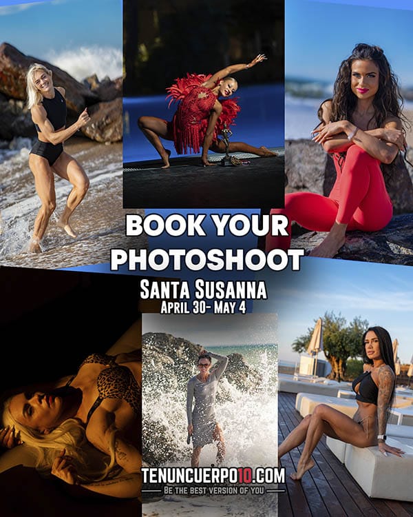 Santa Susanna photoshoots booking – IFBB European Championships 2026