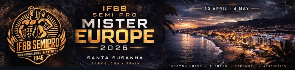 IFBB SEMI PRO MR EUROPE 2026