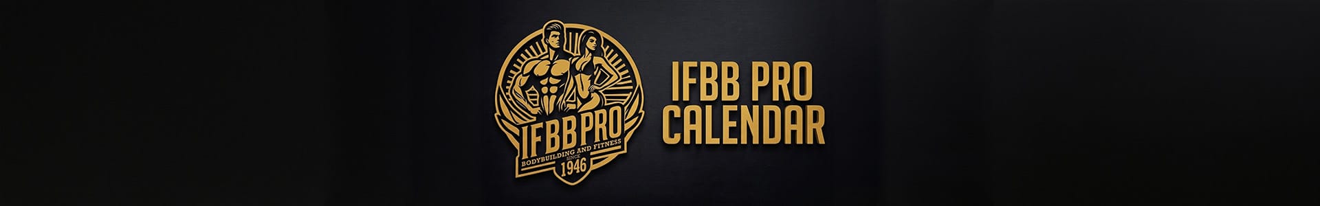 IFBB PRO Calendar banner EN IFBB PRO Official Calendar