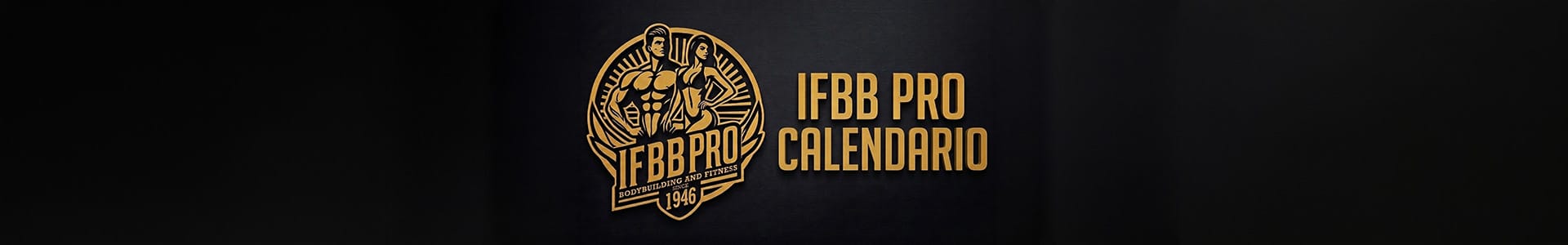 IFBB PRO Calendar banner ES Calendario IFBB PRO Official
