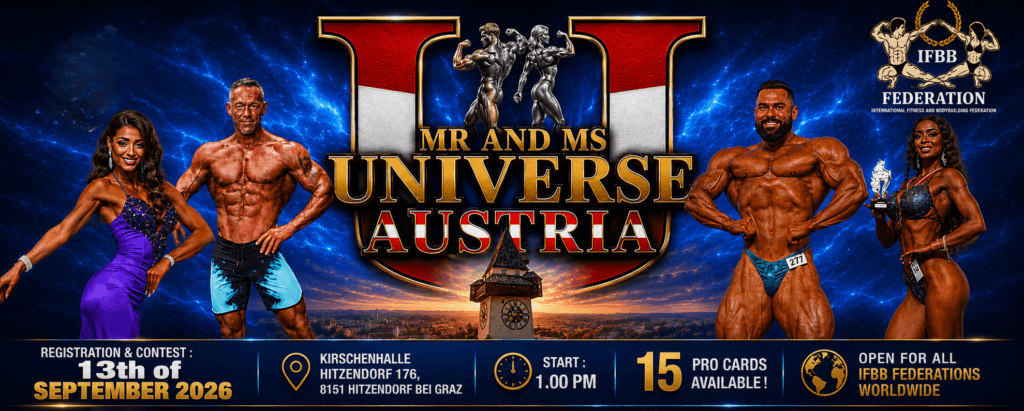 IFBB MR UNIVERSE AUSTRIA