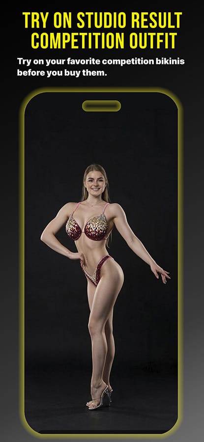 IFBB posing evaluation app with artificial intelligence 7 Virtual Try On Result