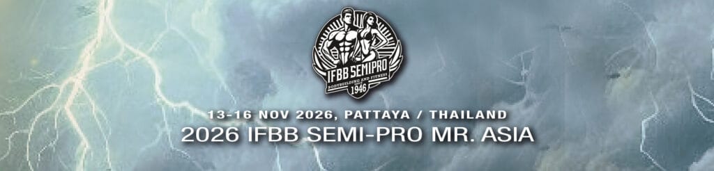 2026 IFBB SEMI-PRO MR. ASIA