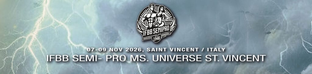IFBB SEMI- PRO MS.UNIVERSE ST. VINCENT